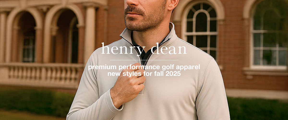 Henry Dean Grass L チコリー henry dean - Premium Golf Apparel