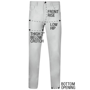 henry dean Pants Fit Guide
