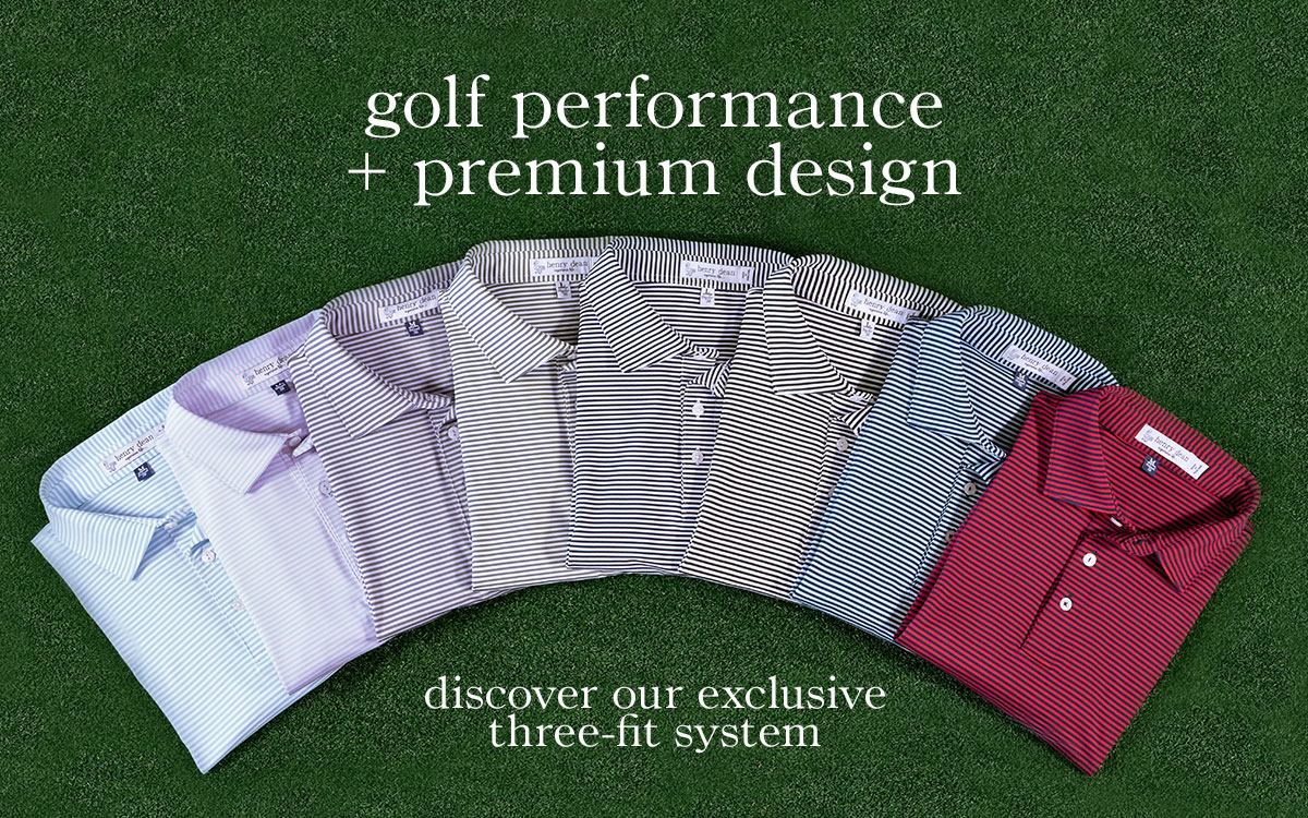 henry dean Golf Apparel - Golf Performance + Premium Design
